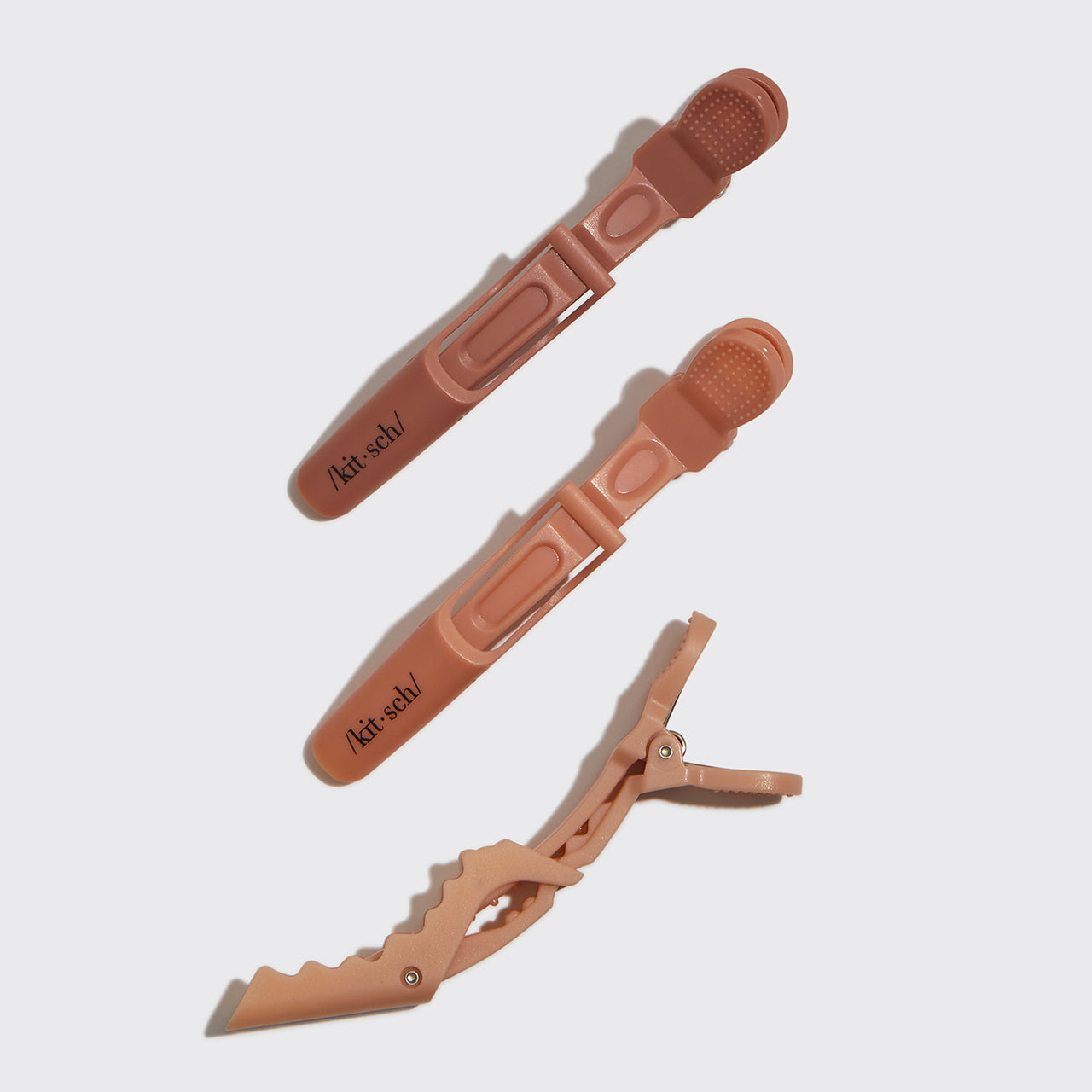 Multicolor No-Slip Crocodile Clips 3pc Set