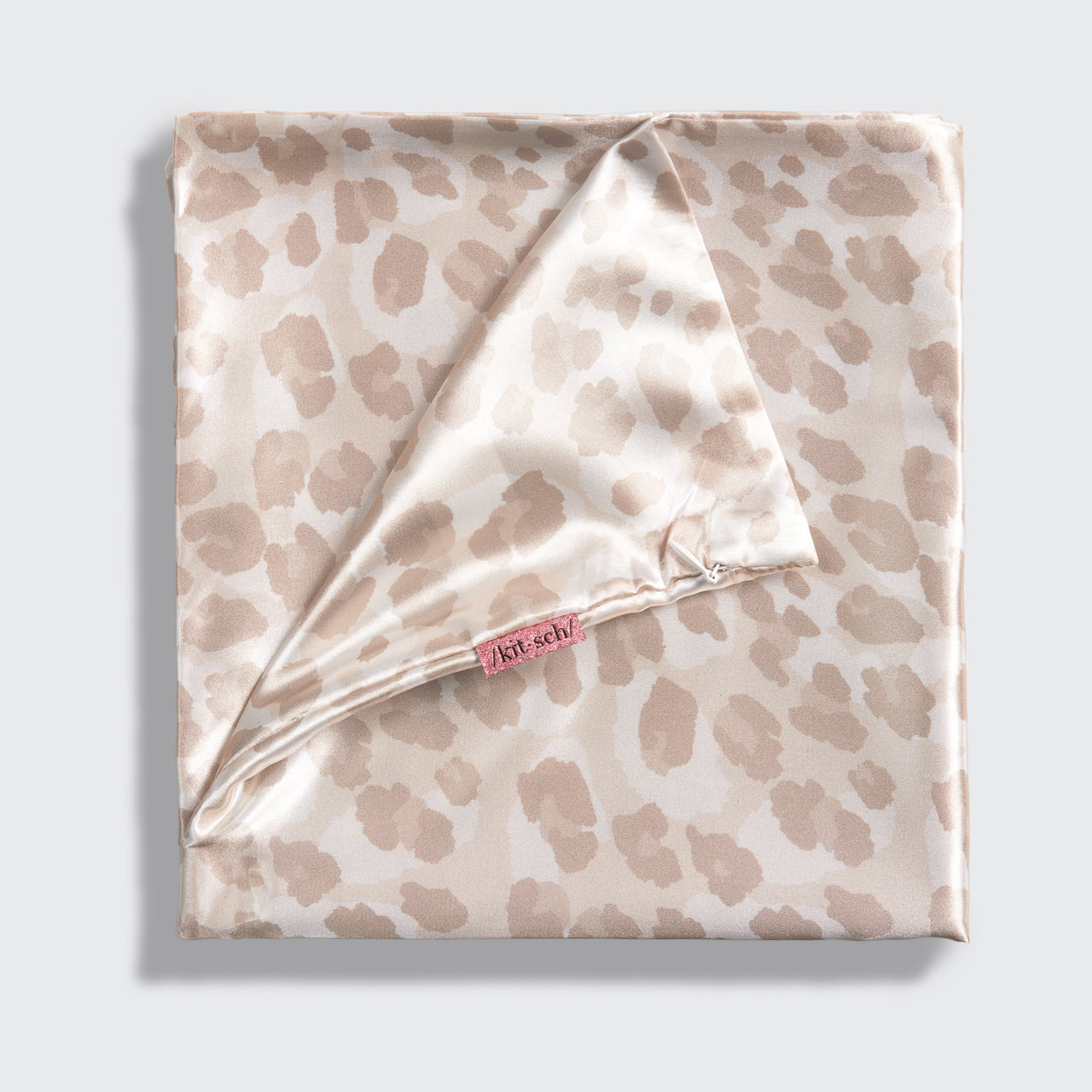Satin Pillowcase in Leopard - King
