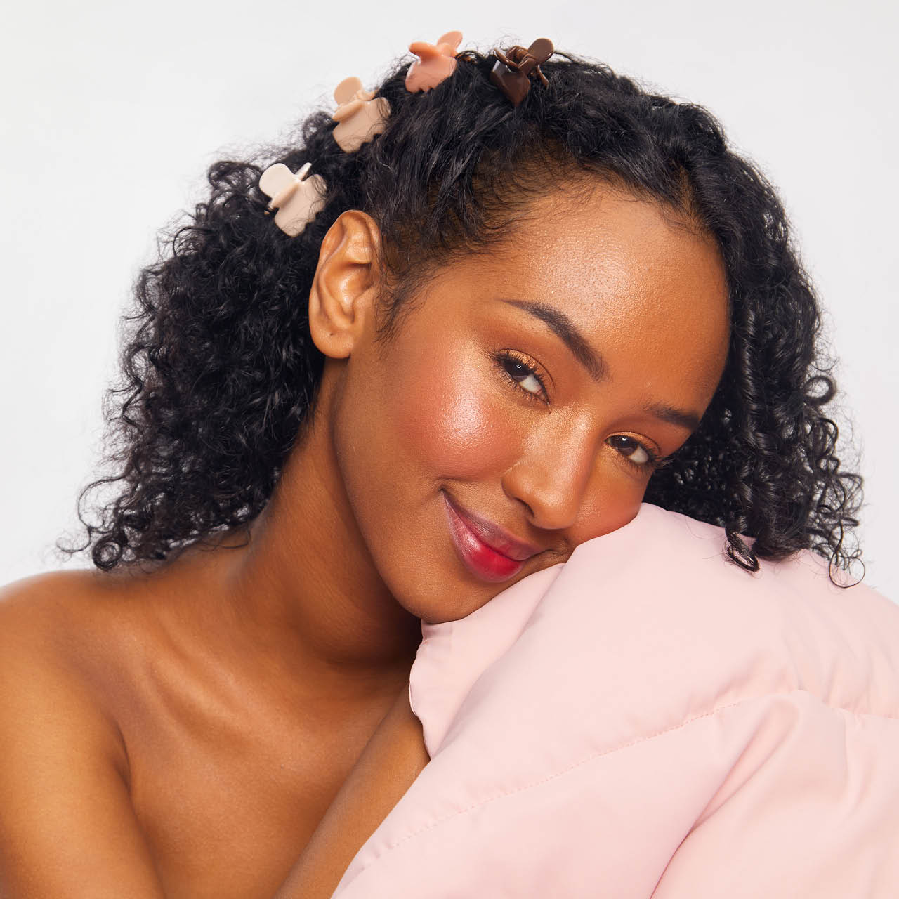 Rosewood Cloud Claw Clips 8pc Set - Mini