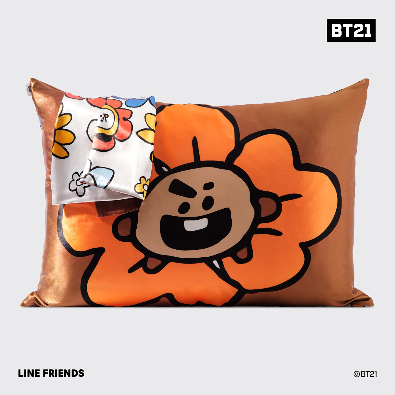Kitsch x BT21 Satin Pillowcase in SHOOKY