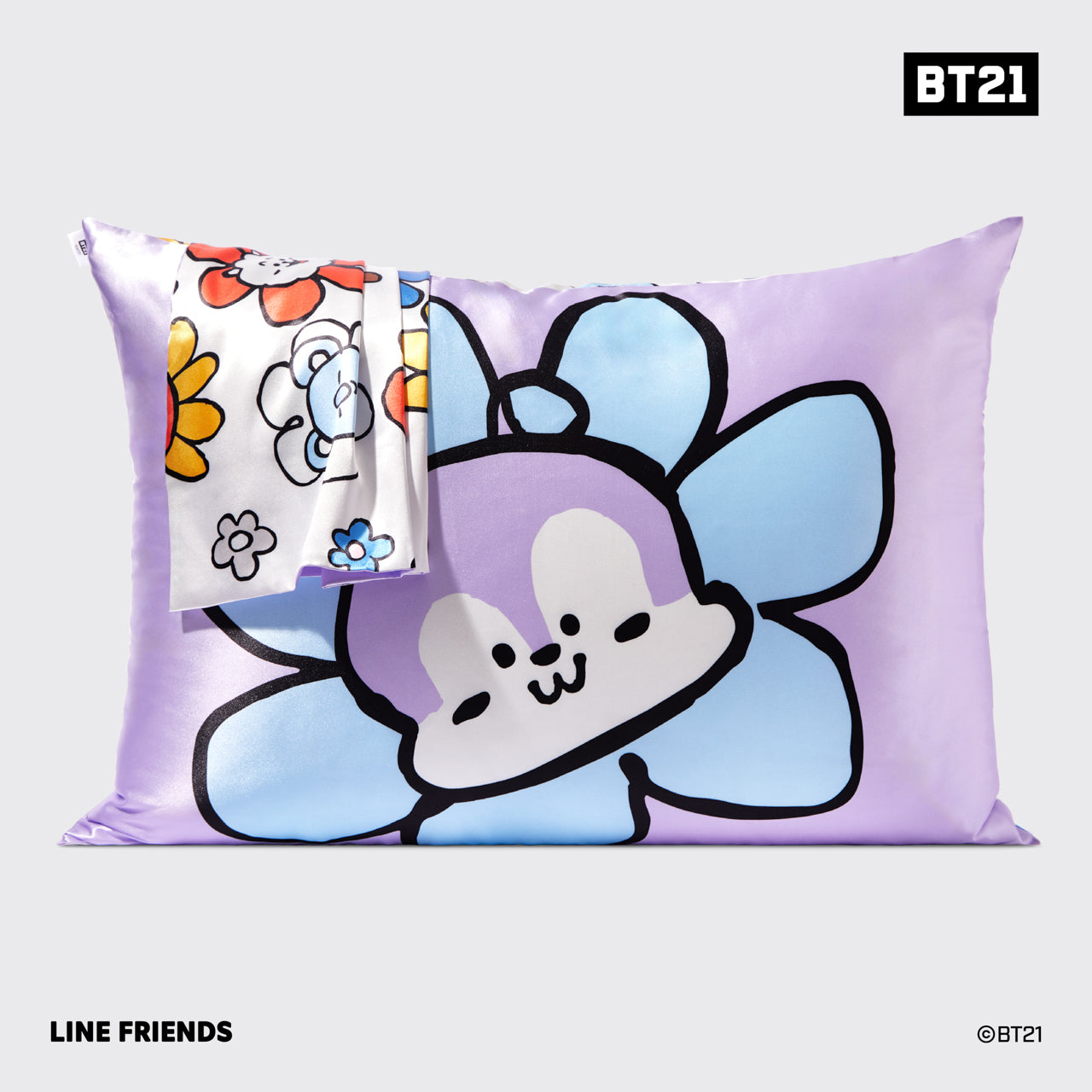 Kitsch x BT21 Satin Pillowcase in MANG