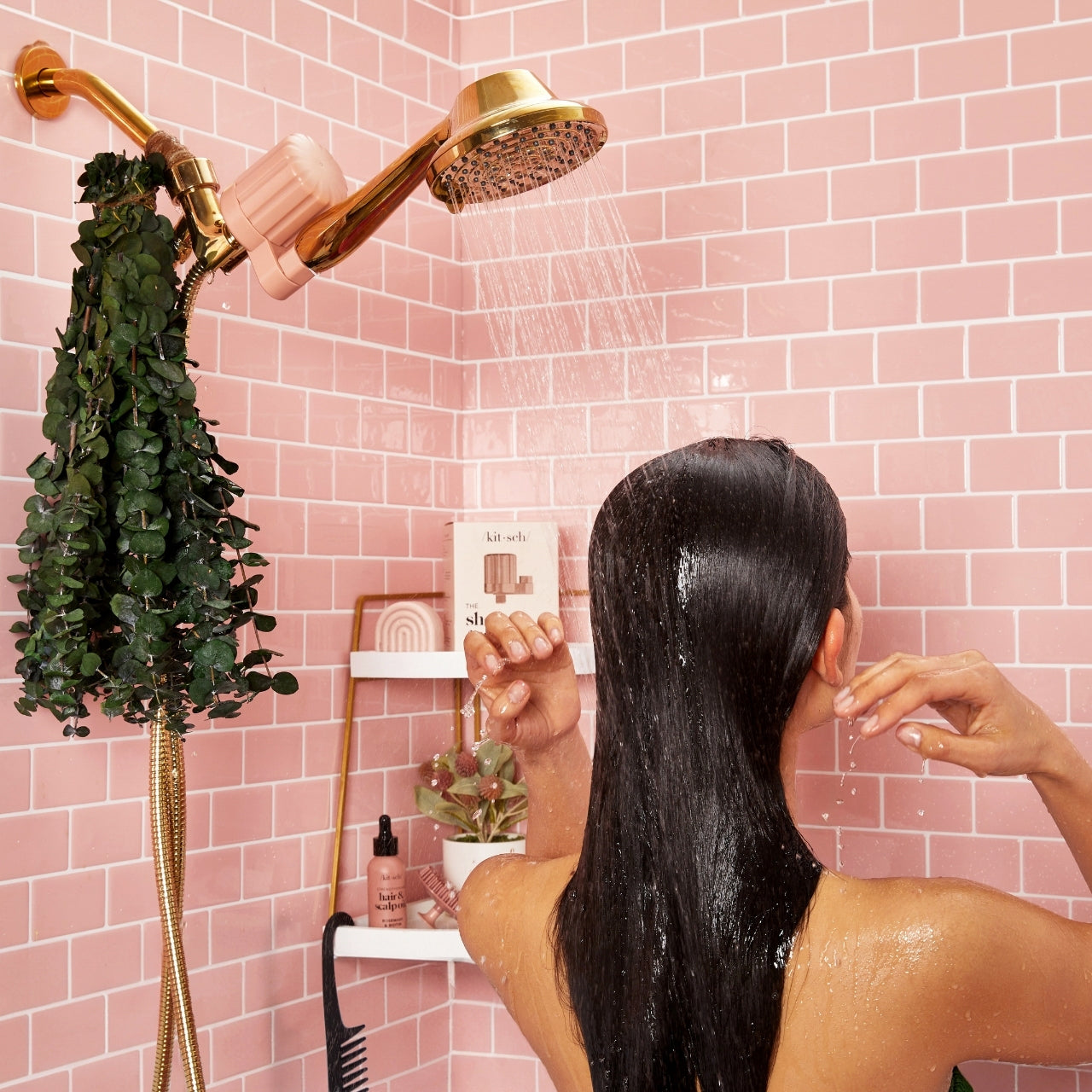 Terracotta Shower Filter