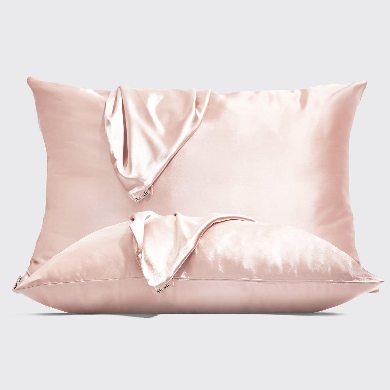 Limited Edition Blush Satin Pillowcases 2pc Set - Standard