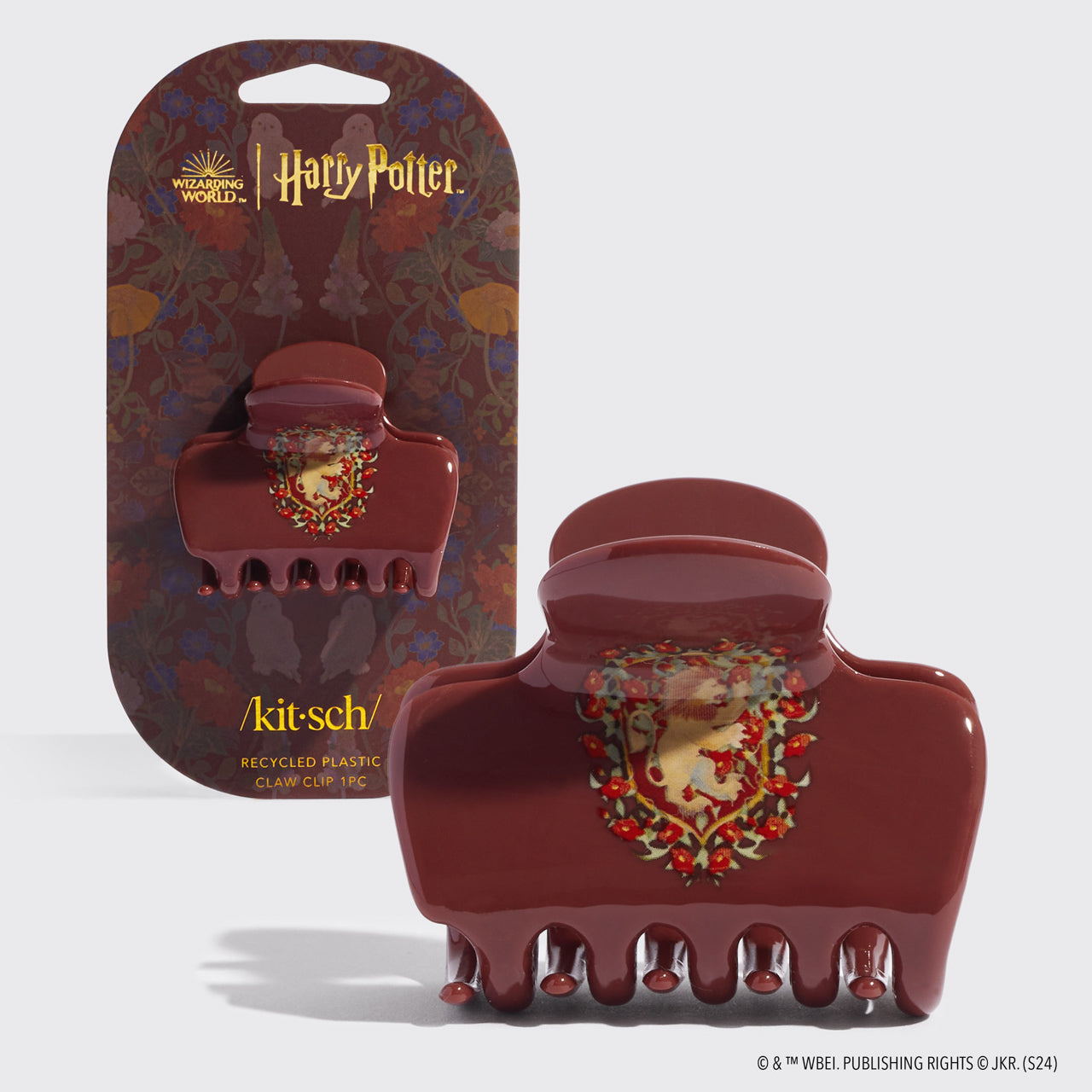 Kitsch x Harry Potter Cloud Claw Clip in Gryffindor