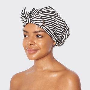 Stripe Shower Cap