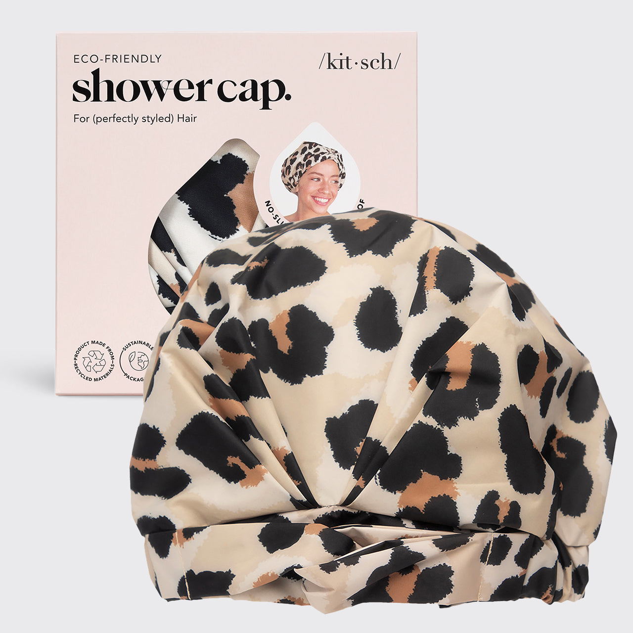 Leopard Shower Cap