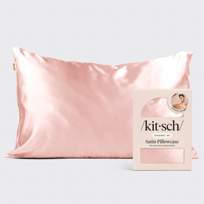 Satin Pillowcase in Blush