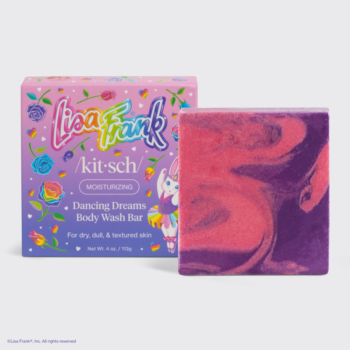 Perfect Clean Body Lisa Frank x Kitsch Dancing Dreams Body Wash Bar | KITSCH