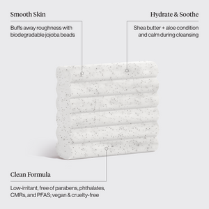 Jojoba Bead Exfoliating Body Wash Bar