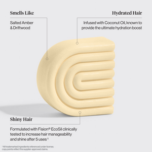 Coconut Oil Conditioner Bar for Dry Damaged Hair