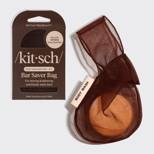 Chocolate Body Wash Bar Bag
