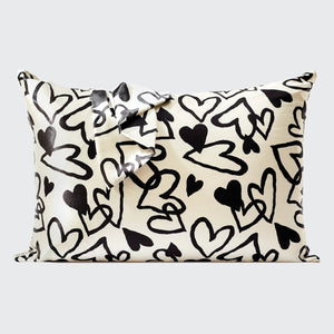 Satin Pillowcase Standard - Heart