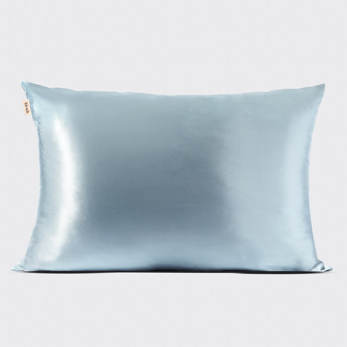 Satin Pillowcase in Haze Blue