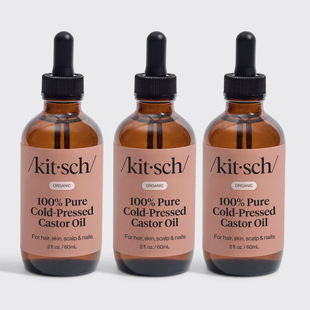 100% Pure Castor Oil 3 Pack