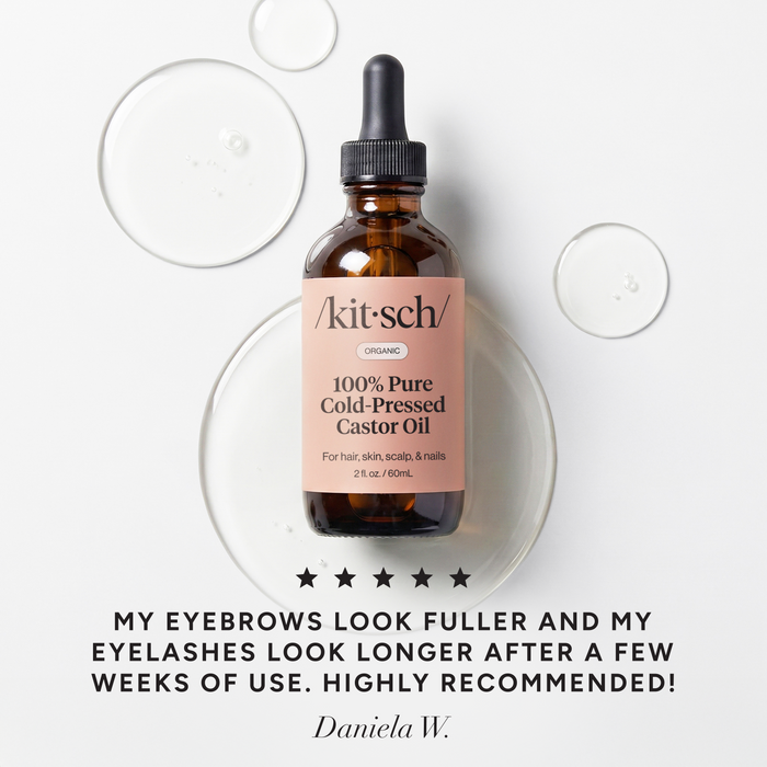 100% Castor Oil 2oz + FREE Eco-Friendly Dermaplaner