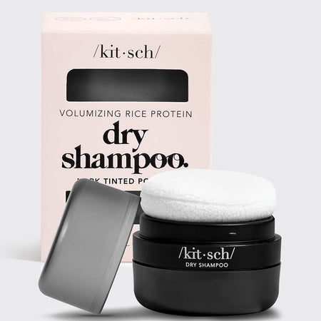 Dark Volumizing Rice Protein Dry Shampoo Puff