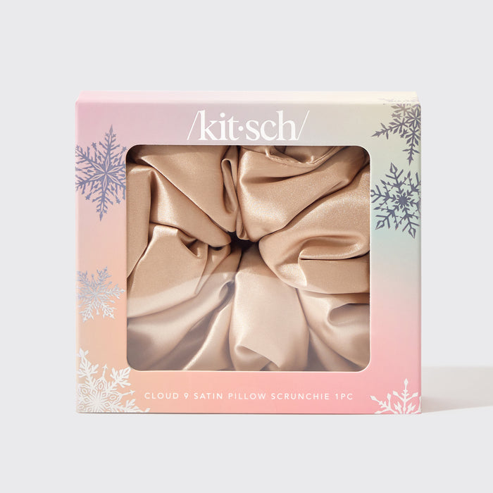 Limited Edition Champagne Satin PIllow Scrunchie