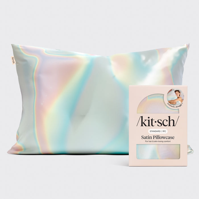 Satin Pillowcase in Aura