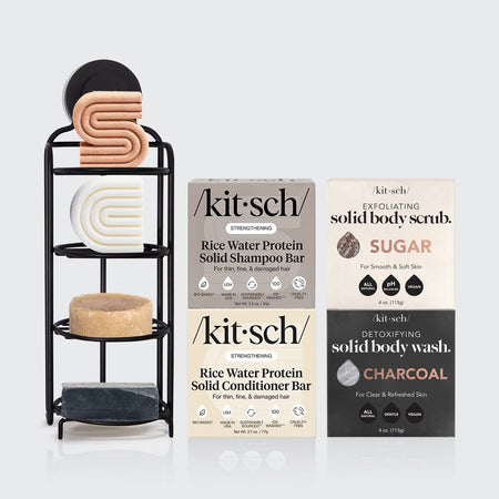 Build Your Own Shampoo & Conditioner FREE Self Draining Shower Caddy