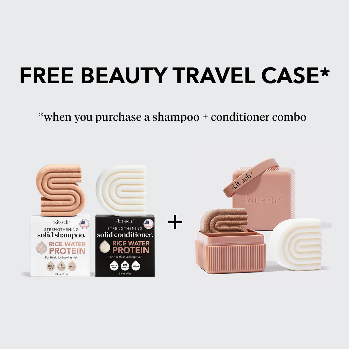 FREE Travel Kit with Shampoo + Conditioner combo