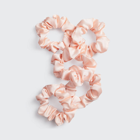 Satin Scrunchies Blush