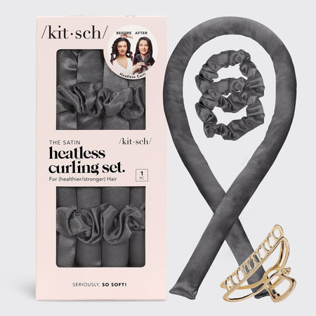 Satin Heatless Hair Curler Bundle