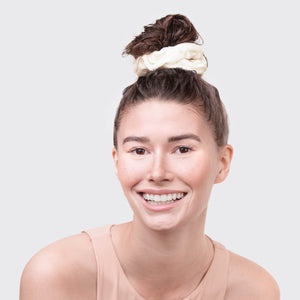 Towel Scrunchie 2 Pack - Eco White