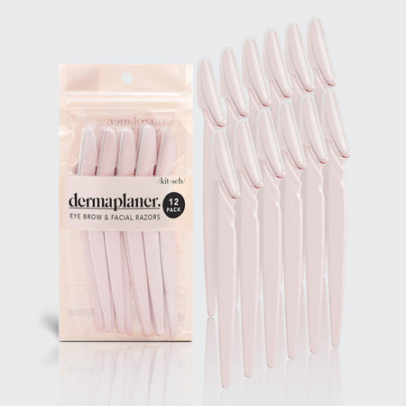 Recycled Plastic Dermaplaners 12pc Set Terracotta